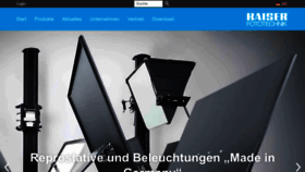 What Kaiser-fototechnik.de website looks like in 2024 