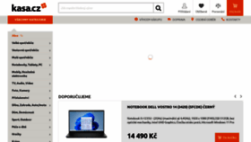 What Kasa.cz website looks like in 2024 