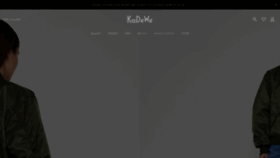 What Kadewe.de website looks like in 2024 