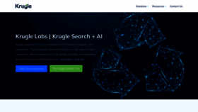 What Krugle.com website looks like in 2024 