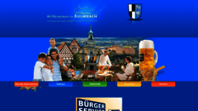 What Kulmbach.de website looked like in 2024 (1 year ago)