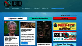 What Ksqd.org website looks like in 2024 