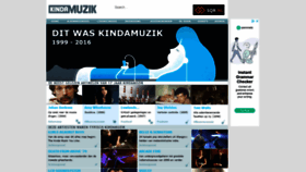 What Kindamuzik.net website looks like in 2024 