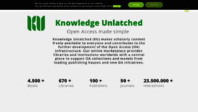 What Knowledgeunlatched.org website looks like in 2024 
