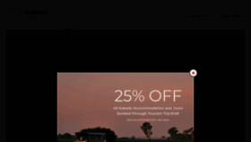 What Kakadutourism.com website looked like in 2024 (1 year ago)