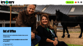 What Kro-ncrv.nl website looked like in 2024 (2 years ago)