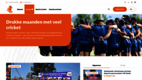 What Kncb.nl website looks like in 2024 