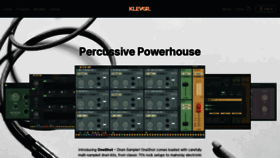 What Klevgrand.se website looked like in 2024 (1 year ago)
