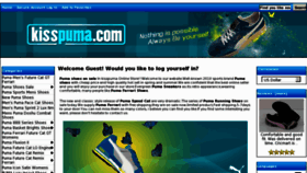 What Kisspuma.com website looked like in 2011 (12 years ago)