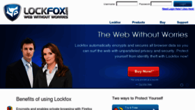 What Lockfox.com website looked like in 2011 (12 years ago)