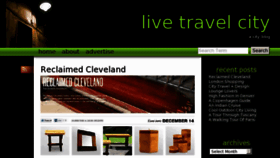 What Livetravelcity.com website looked like in 2011 (12 years ago)