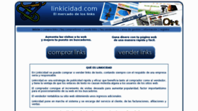 What Linkicidad.com website looked like in 2011 (12 years ago)