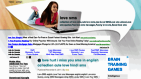 What Lovesmss.com website looked like in 2011 (12 years ago)