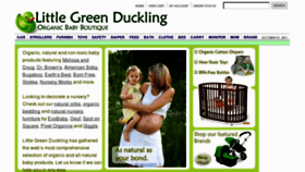 What Littlegreenduckling.com website looked like in 2012 (12 years ago)