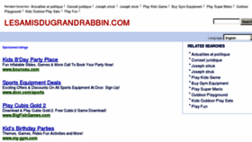 What Lesamisdugrandrabbin.com website looked like in 2012 (12 years ago)