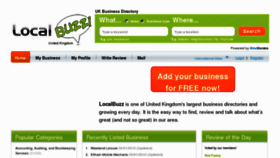 What Local-buzz.co.uk website looked like in 2012 (12 years ago)