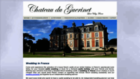 What Loirechateau.com website looked like in 2012 (11 years ago)