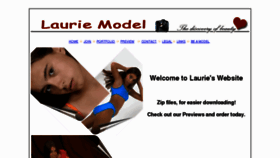 What Laurie-model.com website looked like in 2012 (11 years ago)