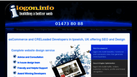 What Logon.info website looked like in 2011 (13 years ago)
