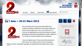 What Lemobile20.fr website looked like in 2012 (11 years ago)