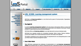 What Lms-portal.com website looked like in 2012 (11 years ago)