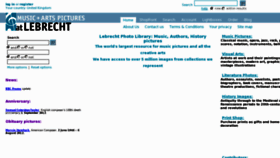 What Lebrecht.co.uk website looked like in 2012 (11 years ago)