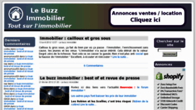 What Le-buzz-immobilier.com website looked like in 2012 (11 years ago)