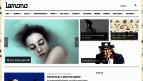 What Lamonodigital.net website looked like in 2012 (11 years ago)