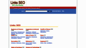 What Linksseo.com website looked like in 2012 (11 years ago)