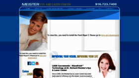 What Lasermeister.com website looked like in 2012 (11 years ago)