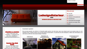 What Ledesigndinterieur.com website looked like in 2012 (11 years ago)
