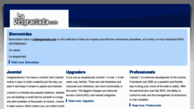 What Ladesgraciada.com website looked like in 2011 (13 years ago)