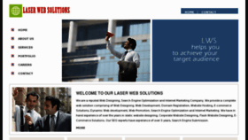 What Laserwebsolutions.com website looked like in 2012 (11 years ago)
