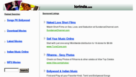 What Lorinda.com website looked like in 2011 (13 years ago)