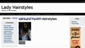What Ladyhairstyles.com website looked like in 2012 (11 years ago)