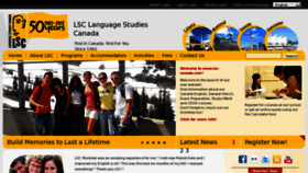 What Lsc-canada.com website looked like in 2012 (11 years ago)