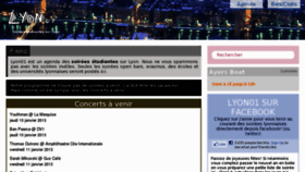 What Lyon01.com website looked like in 2013 (11 years ago)