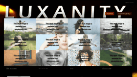What Luxanity.com website looked like in 2013 (11 years ago)