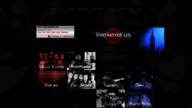 What Live4ever.us website looked like in 2013 (11 years ago)