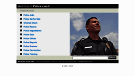 What Lmges.police.com website looked like in 2013 (11 years ago)