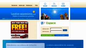 What Location-saisonnieres.com website looked like in 2013 (11 years ago)