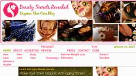 What Leonsbeautytipsandsecrets.com website looked like in 2013 (11 years ago)