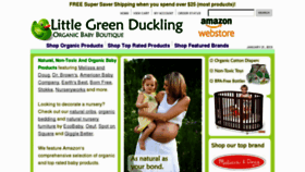 What Littlegreenduckling.com website looked like in 2013 (11 years ago)