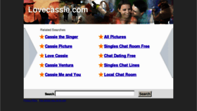 What Lovecassie.com website looked like in 2013 (11 years ago)