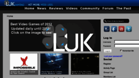 What Lukgaming.com website looked like in 2013 (11 years ago)