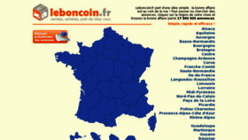 What Le-bon-coin.fr website looked like in 2013 (11 years ago)