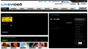 What Livevideo.com website looked like in 2013 (11 years ago)