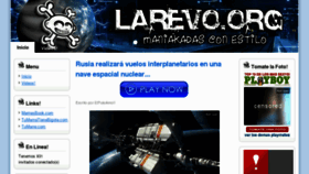 What Larevo.info website looked like in 2013 (11 years ago)