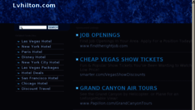 What Lvhilton.com website looked like in 2013 (10 years ago)