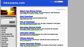 What Lokesuena.com website looked like in 2013 (10 years ago)